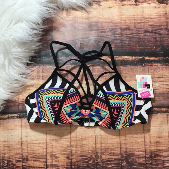 PINK Victoria's Secret Other - Victoria’s Secret PINK Strappy Bikini Swim Top